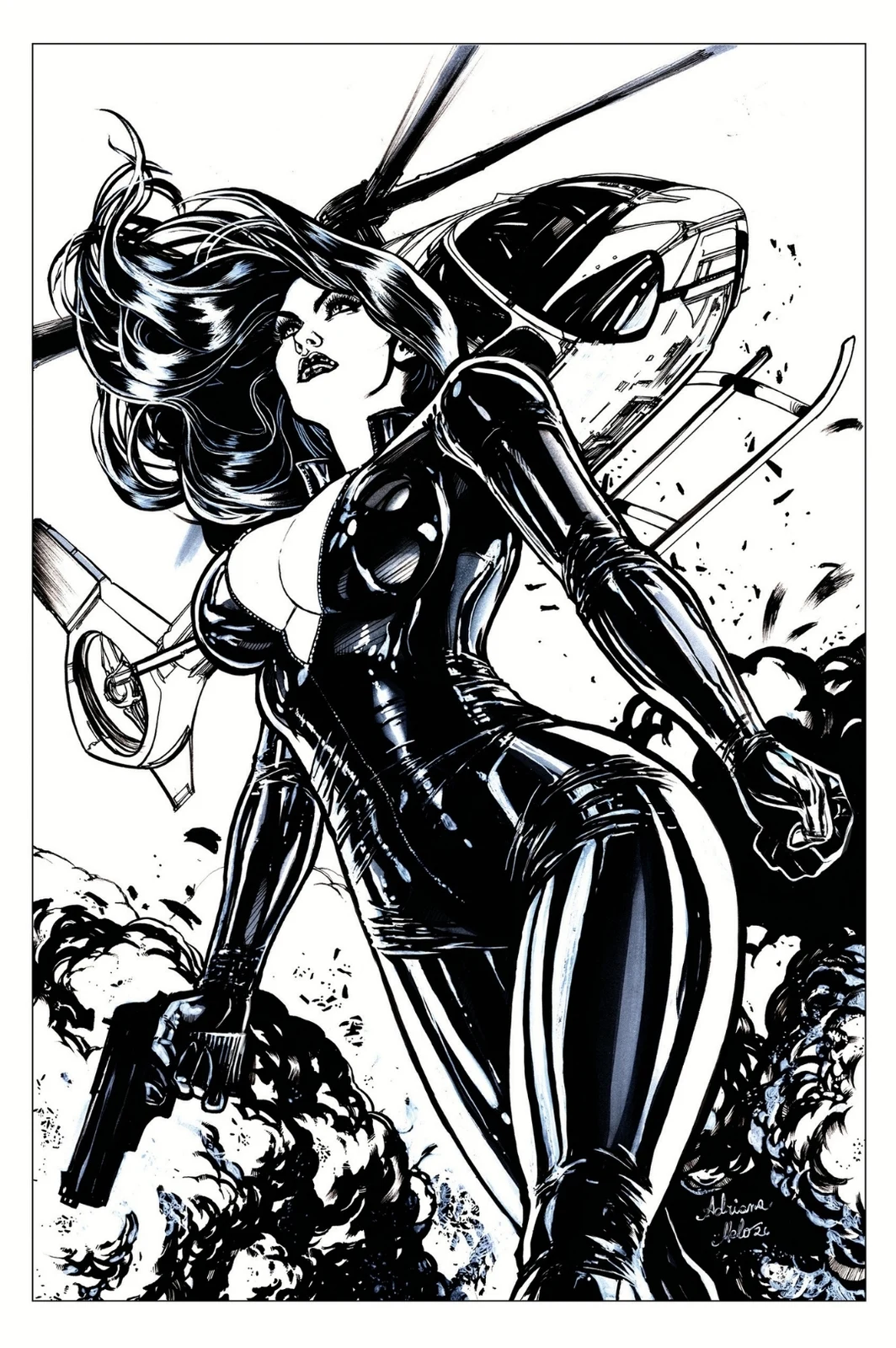Adriana Melo — selected comic artwork 3