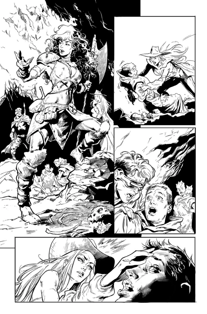 Eduardo Pansica — selected comic artwork 2