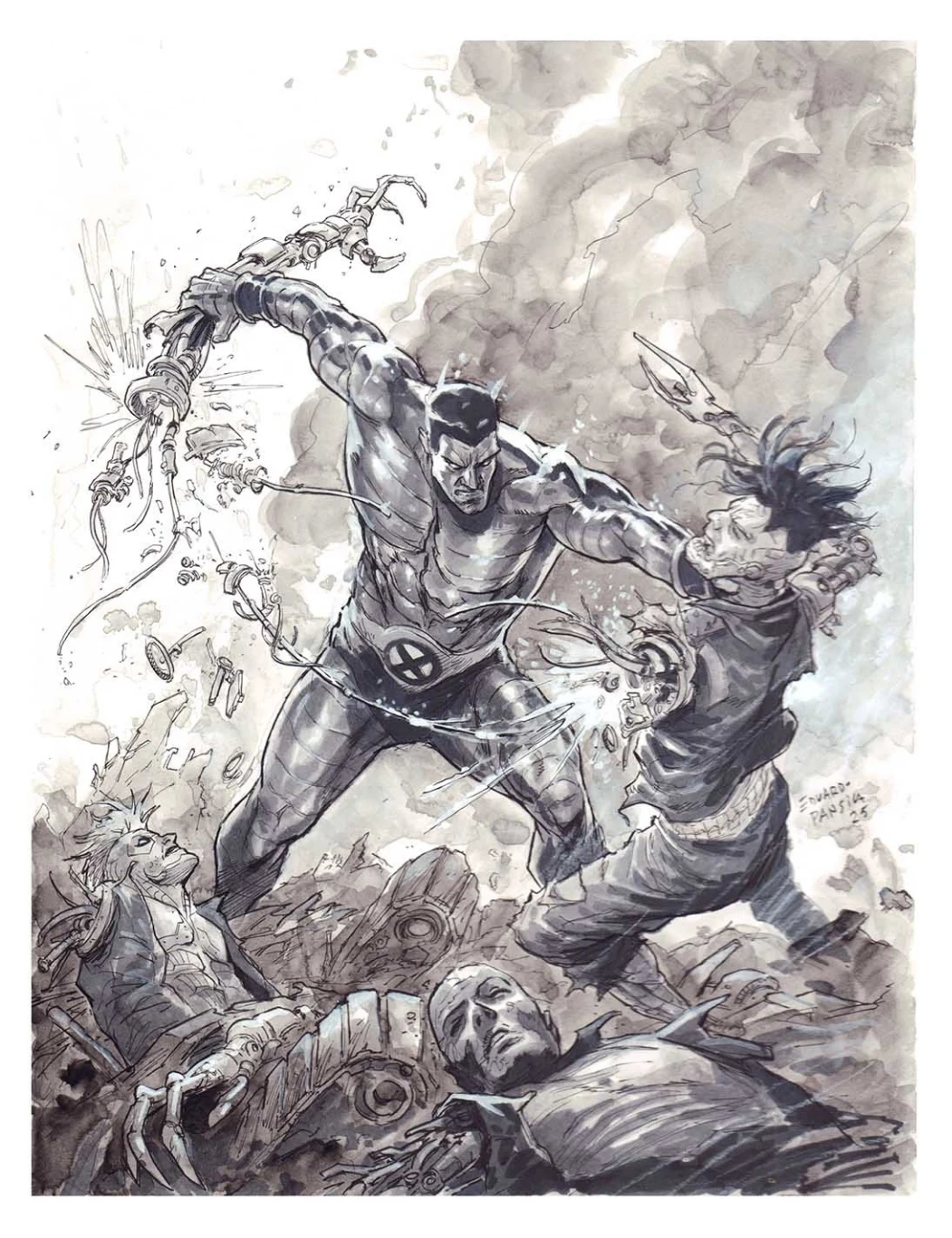 Eduardo Pansica — selected comic artwork 3