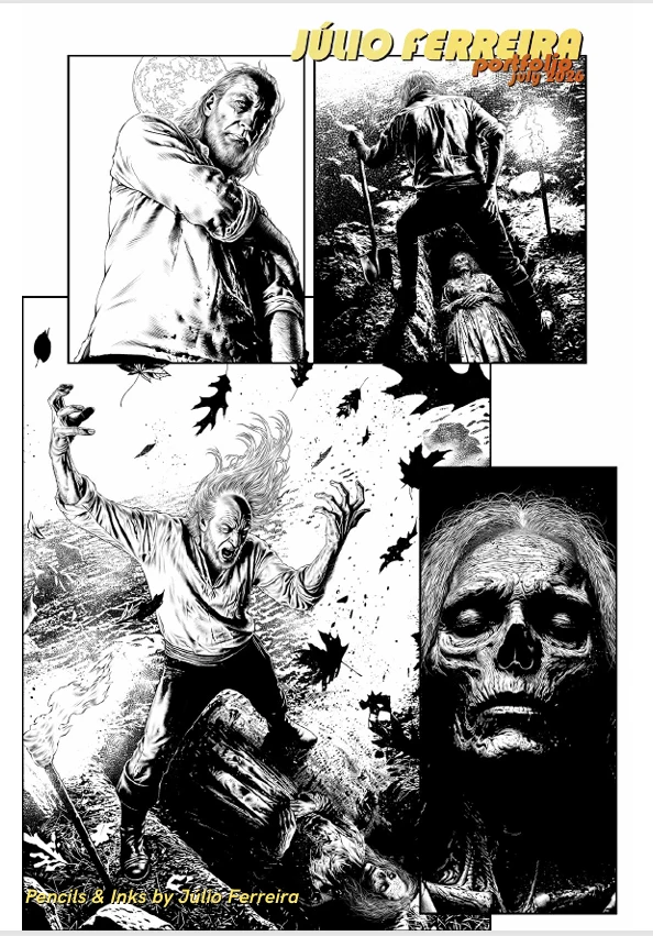 Julio Ferreira — selected comic artwork 3