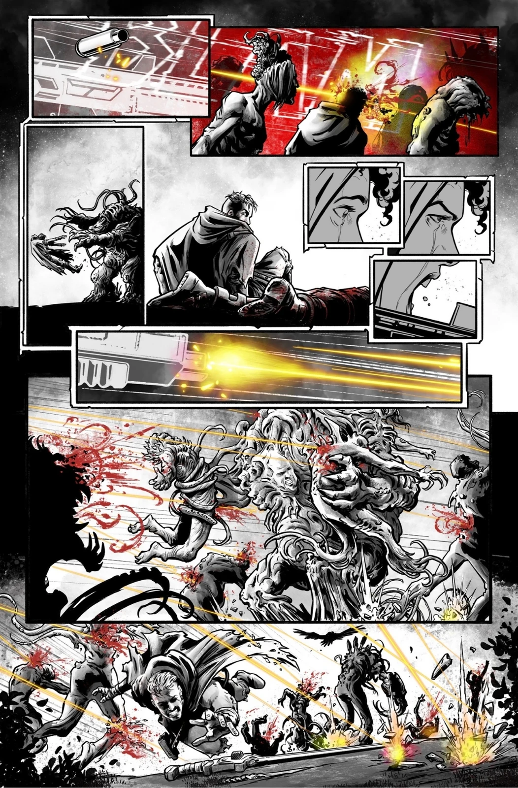 Kewber Baal — selected comic artwork 2