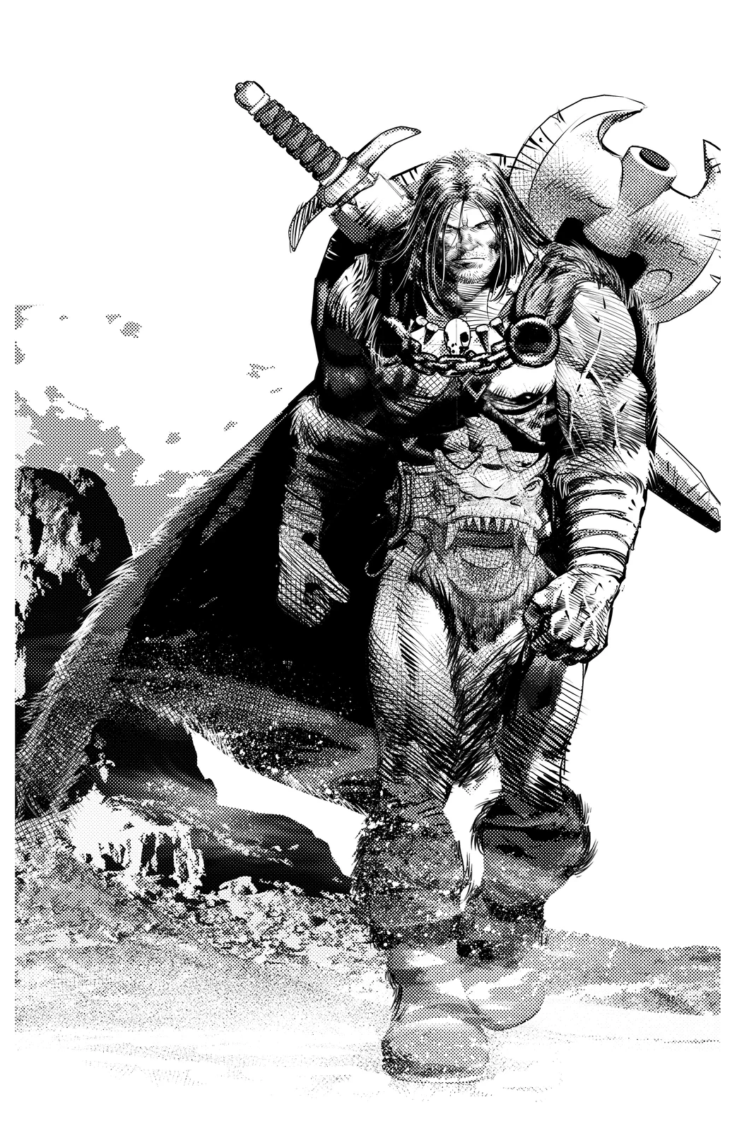 Selected comic artwork by Mike Deodato Jr.
