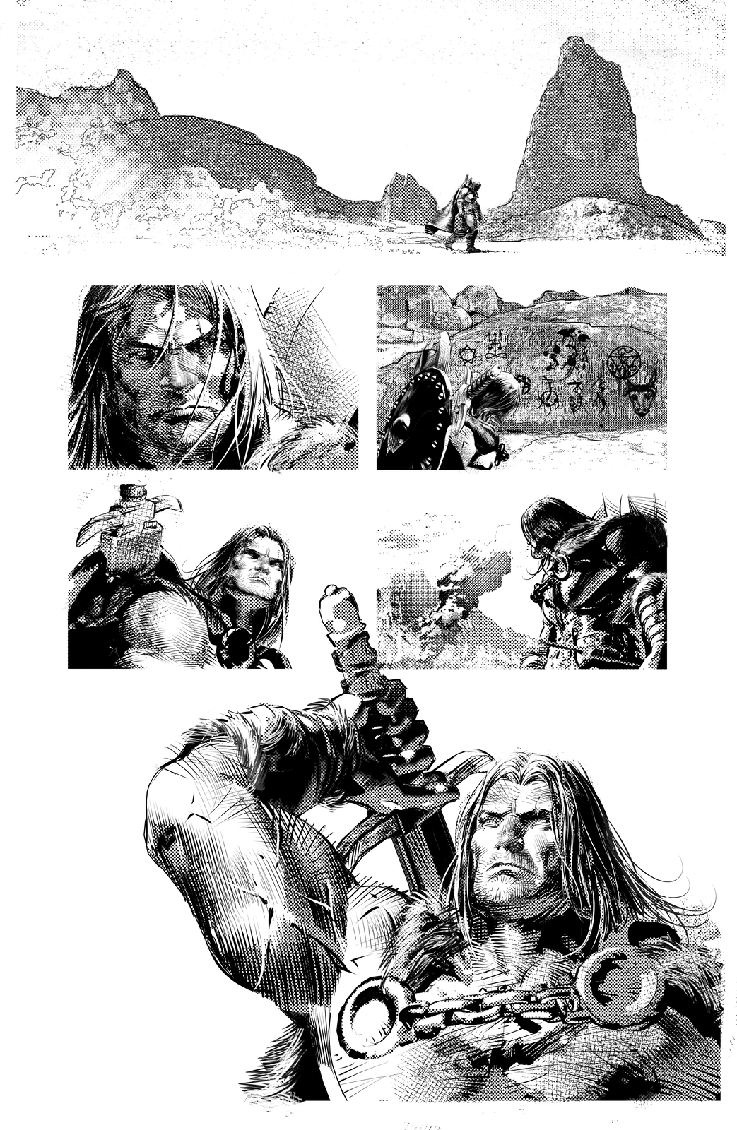 Mike Deodato Jr. — selected comic artwork 2