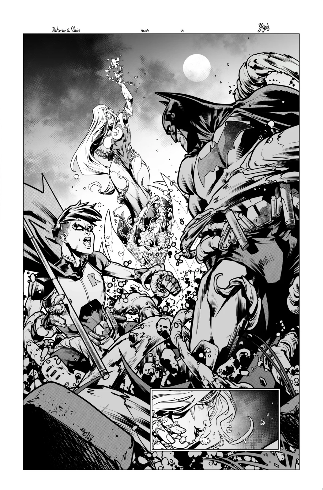 Zé Carlos — selected comic artwork 3